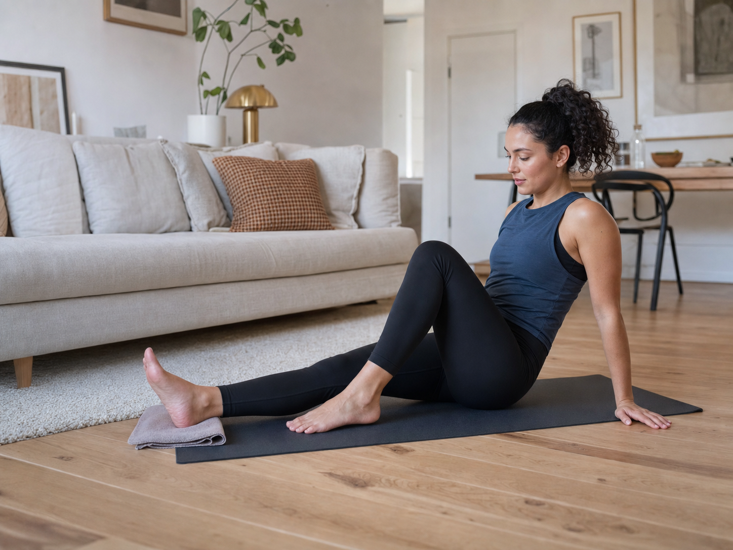 Hamstring slider oefeningen: 6 varianten en veilige opbouw