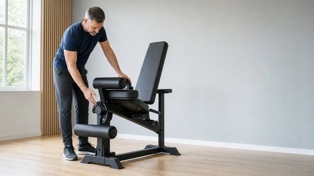 Leg curl machine afstellen voor hamstrings: 5 checks