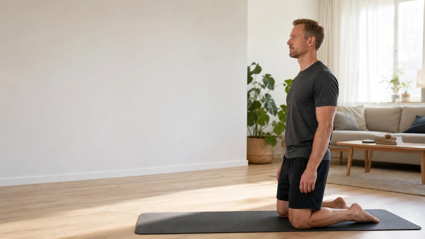 Nordic curls hervatten na een trainingspauze thuis