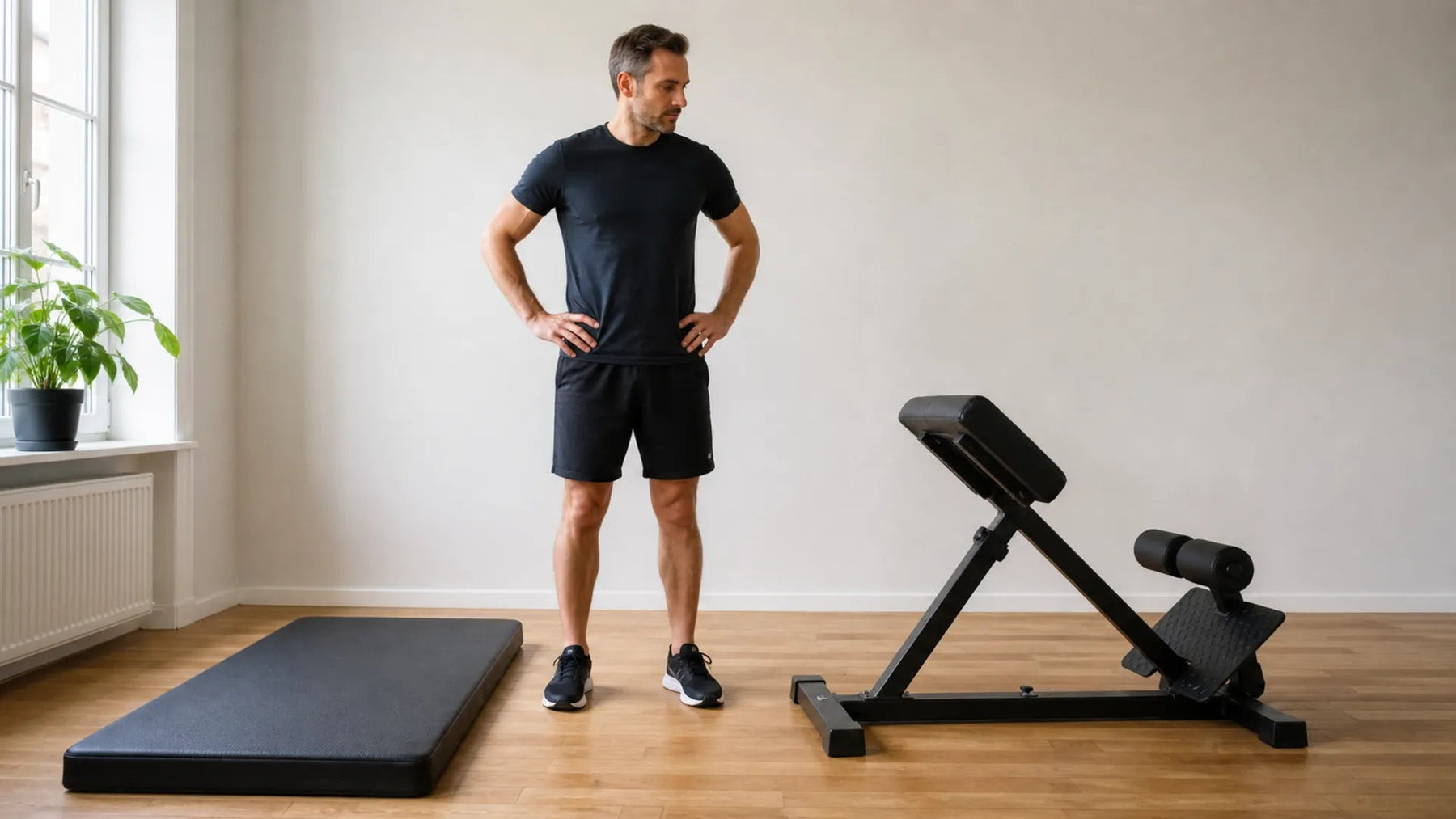 Nordic curl of 45-graden hip extension voor hamstrings thuis