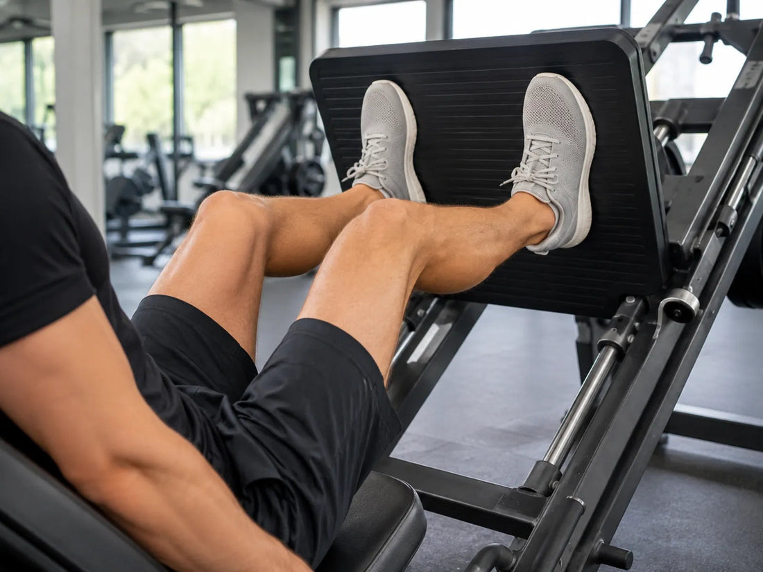 Leg press en hamstrings: vervangt een hoge voetstand de leg curl?
