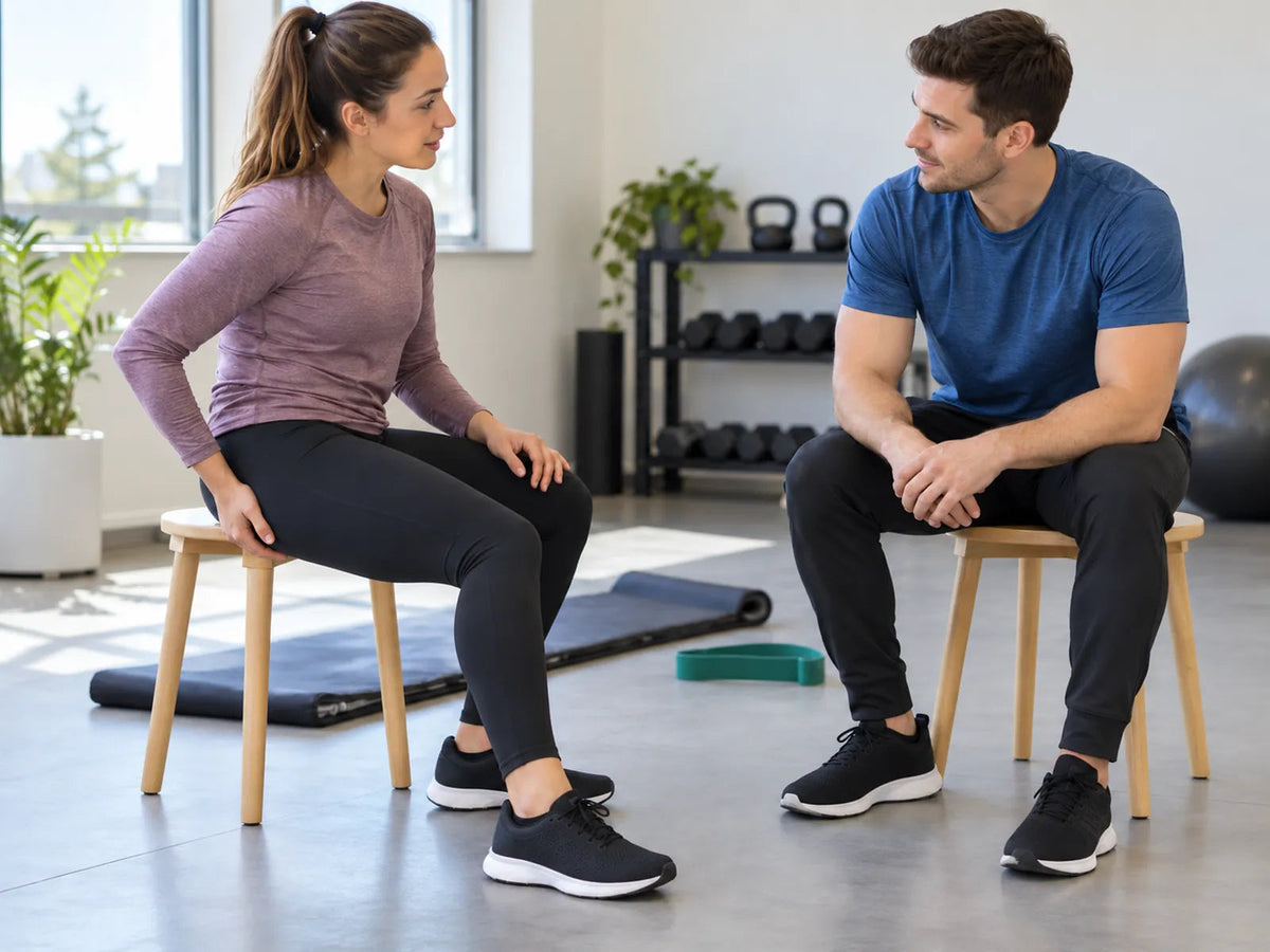 Knappende hamstringpees bij de knie: wat bespreek je?